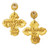 Susie Dangle Gold Cross Earrings Susie Dangle Gold Cross Earrings