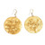Leah Cross Dangle Earrings