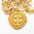 Gold Cable Chain Necklace with Annette Cross Pendant