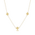 Simplicity Signature Cross Necklace - Gold