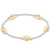 Purpose Gold 6mm Mixed Metal Beaded Bracelet