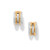 Medici Hoop Earrings - Two Tone