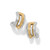 Medici Hoop Earrings - Two Tone