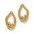 Cascade Lumina Post Earrings - Gold CZ