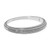 Ferrara Scala Hinged Bangle Bracelet - Silver