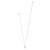 Everbloom Pearl Petite Necklace - Two Tone - Pearl