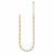 Trust Life Necklace - Gold CZ
