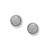 Illumina Celeste Dome Post Earrings - Silver CZ