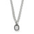 Twinkle Luxe Necklace - Silver CZ
