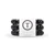 Large Hair Ties - Jet Black