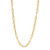 Paper Clip Link Necklace - Gold