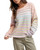 Sorbet Striped Knit Sweater