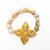 Kait Cross Bracelet - Crazy Lace Agate