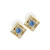 Gilded Collection Diamond Shape Post Earrings