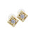 Gilded Collection Diamond Shape Post Earrings