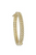 Beaded Collection 2 Row Bangle Bracelet - Gold