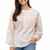 Patchwork Eyelet Henley Top