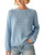 Everyday Soft Knit Crewneck Pointelle Sweater