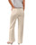 Comfort Stretch Fly Front Wide Leg Pants
