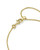 Cross Crystal Delicate Chain Bracelet in Gold
