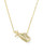 Golf Short Pendant Necklace in Gold
