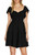 Sweetheart Neckline Smocked Flutter Sleeve Mini Dress