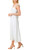 White Eyelet Bow Back Midi Dress