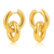 Solana Interloking Hoop Earrings