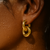 Solana Interloking Hoop Earrings