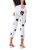 Audrey Floral Printed Slim Crop Pants