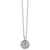 Contempo Medallion Petite Necklace - Silver