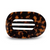 Round Large Flat Hair Clip - Tortoise