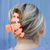 Classic Large Hair Clip - Dreamsicle