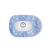 Round Small Flat Hair Clip - Blue Lagoon