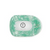 Round Large Flat Hair Clip - Spring Splash Mint