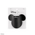 Mickey Mouse Large Flat Hair Clip - Black