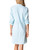 Linen Blend Button Front Shirt Dress