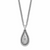 Ferrara Lacrima Petite Necklace - Silver