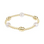 Admire Gold & Admire Pearl 3mm Bead Bracelet