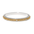Mosaic Nova Hinged Bangle Bracelet - Two Tone