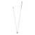 Enchanting Gem Dragonfly Necklace - Silver