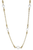 Pearl And Gold Link Necklace