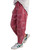 Washed Red Bandana Print Barrel Leg Jeans
