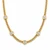 Ellery Bezel Chain Necklace - Gold