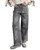 Western Embroidered Wide Leg Jeans