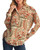 Paisley Floral Button-Down Blouse