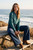 Long Sleeve Split Neck Blouse
