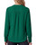 Long Sleeve Split Neck Blouse