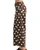 Polka Dot Scallop Wide Leg Pants