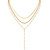 Ellie Vail Anarosa Layered Lariat Necklace